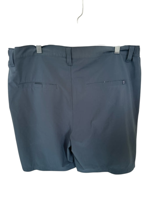 Free Fly Size XL Slate Blue Polyester Blend Solid Athletic Men's Shorts Slate Blue / XL