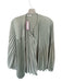 Vince Size S Sage green Polyester Long Sleeve Acordian Pleated Top Sage green / S