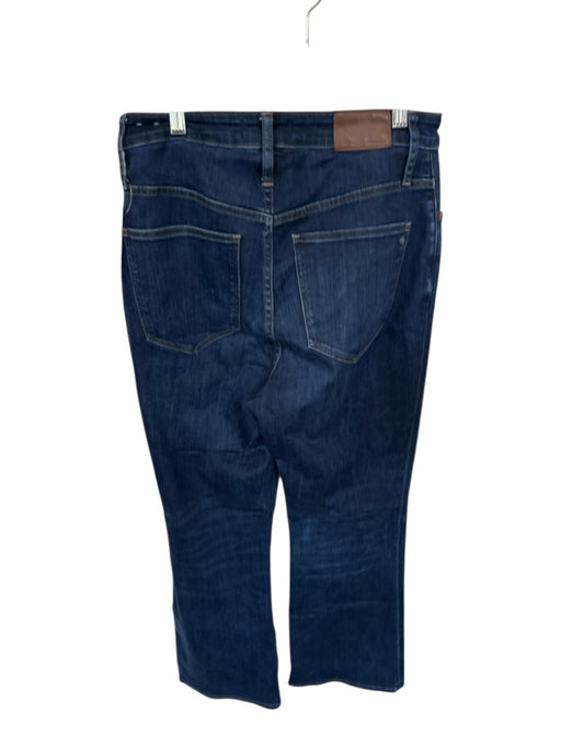 Madewell Size 28 Dark Wash Cotton Blend High Waist Bootcut Jeans Dark Wash / 28