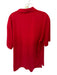 Peter Millar Size L Red & Black Polyester UGA Golf Men's Polo Red & Black / L