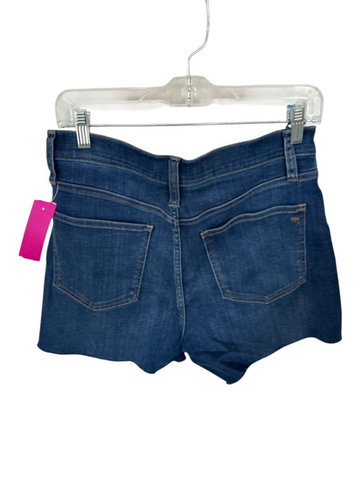 Madewell Size 28 Dark Wash Cotton Blend High Waist Cut Off Shorts Dark Wash / 28