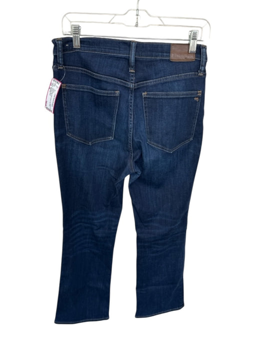 Madewell Size 28 Dark Wash Cotton Blend High Waist Bootcut Jeans Dark Wash / 28