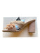 Loeffler Randall Shoe Size 8.5 Blush Canvas Pleated Bow Block Heel Mules Blush / 8.5