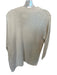 Sezane Size XS Cream Wool Blend Cable Knit Long Sleeve Open Front Sweater Cream / XS