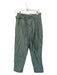 La Vie Rebecca Taylor Size 29 Green Cotton High Waist Belted Cargo Pants Green / 29