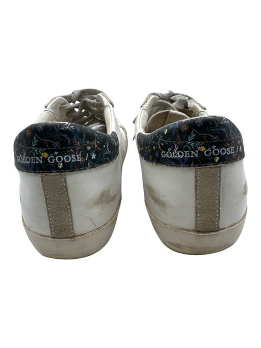 Golden Goose Shoe Size 40 White, Black, Multi Leather Upper Round Toe Sneakers White, Black, Multi / 40