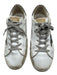 Golden Goose Shoe Size 40 White, Black, Multi Leather Upper Round Toe Sneakers White, Black, Multi / 40