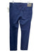 AG Size 34 Blue Cotton Blend Solid Khakis Men's Pants 34