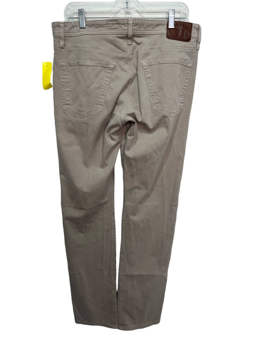 AG Size Est 34 Tan Cotton Blend Solid Khakis Men's Pants Est 34