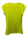 Nike Size S Neon Yellow & White Polyester V Neck Cap Sleeve Tennis Skirt Set Neon Yellow & White / S