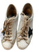 Golden Goose Shoe Size EST 8 white & tan Mesh Laces Rubber Sole Shoes white & tan / EST 8