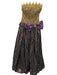Eugene Alexander Size 10 Gold, Purple & Black No Fabric Tag Taffeta Striped Gown Gold, Purple & Black / 10