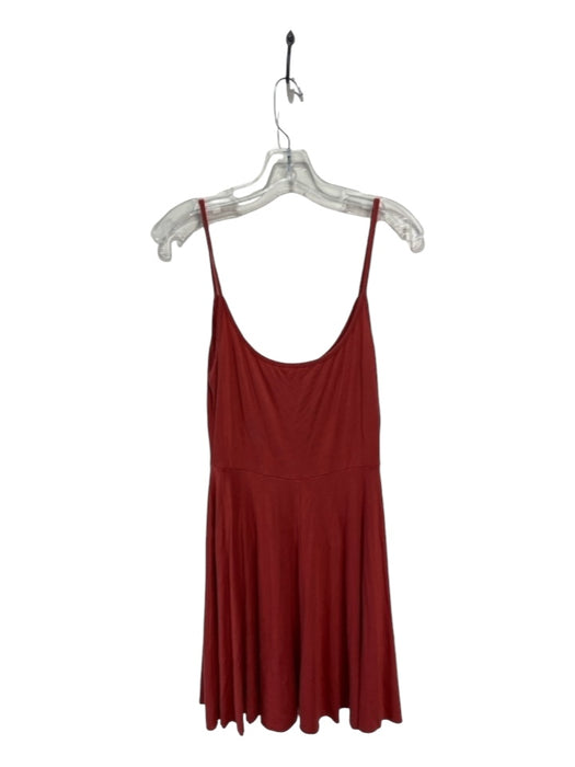 Reformation Size M Red Tencel Sleeveless Knit Dress Red / M