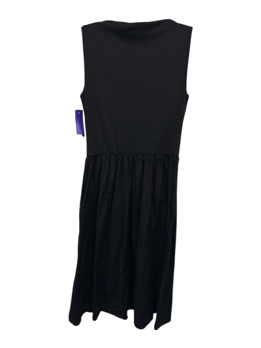 Spanx Size S Black Nylon Blend Sleeveless High Neck Wide Neck Dress Black / S