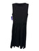 Spanx Size S Black Nylon Blend Sleeveless High Neck Wide Neck Dress Black / S