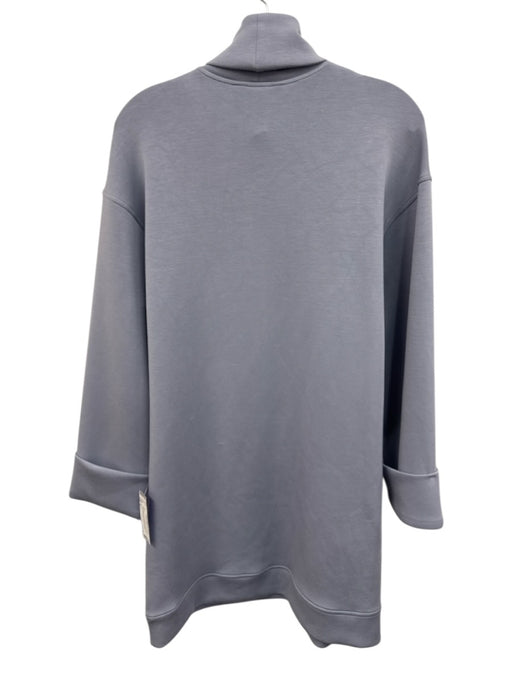 Spanx Size S Dusty Blue Modal Blend Turtleneck Long Cuff Sleeve Mini Dress Dusty Blue / S