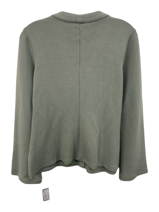 Spanx Size S Sage green Modal Blend Ribbed Flare Sleeve Button Front Jacket Sage green / S
