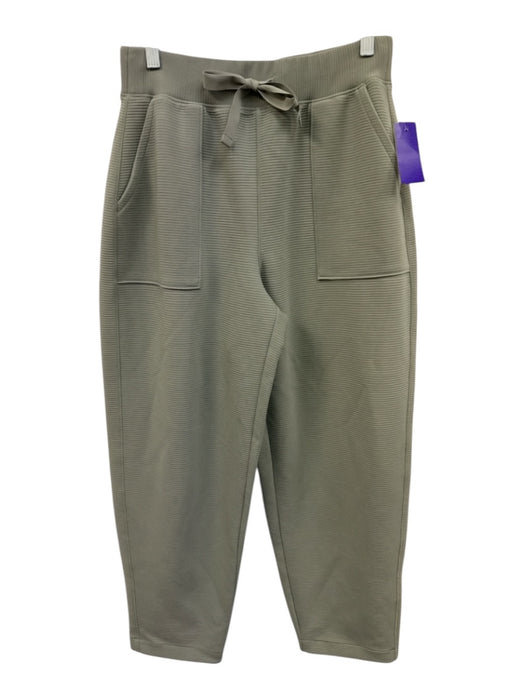 Spanx Size M Sage green Modal Blend Elastic & Drawstring Waist Ribbed Pants Sage green / M