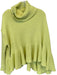Free People Size M Light Green Knit Turtle Neck Long Sleeve Sweater Light Green / M