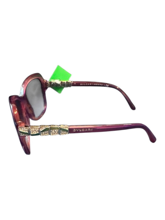 Bvlgari Purple Sunglasses Purple