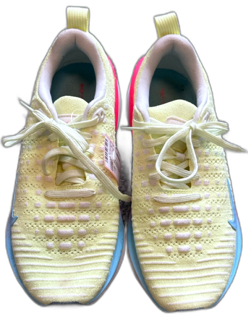 Nike Shoe Size 7 Neon Yellow & Pink Striped Rubber Sole Running Shoes Neon Yellow & Pink / 7