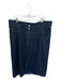 Pilcro Size Est 20 Dark Wash Slit Midi Cross waist Skirt Dark Wash / Est 20