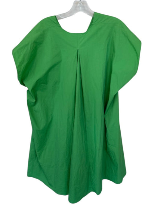 COS Size S Green Cotton Blend Belt Midi Dress Green / S