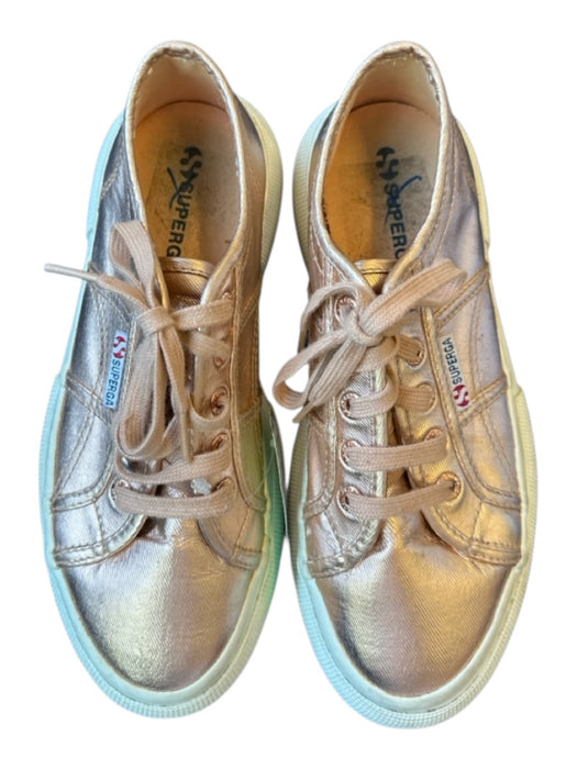 Superga Shoe Size 37 Rose Gold Platform Sneakers Rose Gold / 37