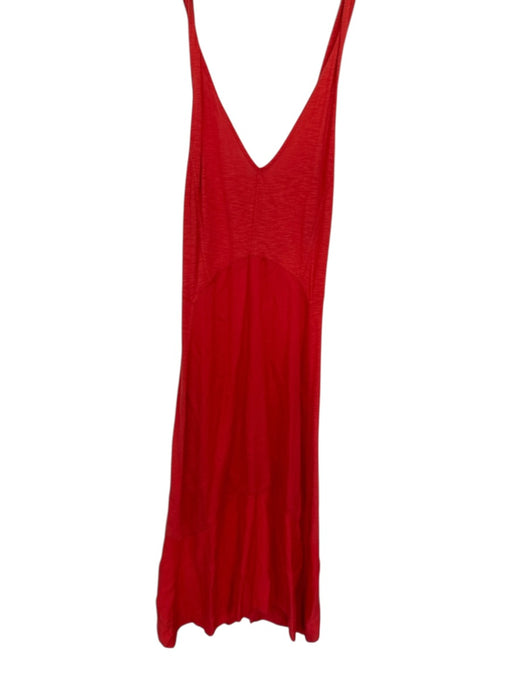 Daily Practice Size XL Tomato Cotton Racer Back Maxi Athletic Dress Tomato / XL