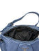 Prada Slate Blue Leather Shoulder Strap Pleat Detail shoulder bag Bag Slate Blue / S