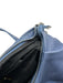 Prada Slate Blue Leather Shoulder Strap Pleat Detail shoulder bag Bag Slate Blue / S