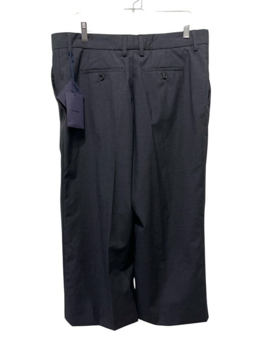 Prada NWT Size 50 Charcoal Wool Zip Fly Men's Pants Charcoal / 50