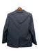 Prada NWT Dark Gray Wool Solid Long Sleeve Pockets Men's Blazer Dark Gray / 44