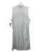 J. Lindeberg Size S White Polyester Quarter Button Collagen Sleeveless Dress White / S