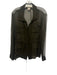 Haute Hippie Size M Olive Green Missing Fabric Tag Sheer Long Sleeve Top Olive Green / M