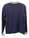 Moncler Size Est S Navy Cotton Solid Polo Men's Long Sleeve Shirt Est S