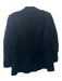 Yves Saint Laurent Size Est S Black Velvet button up Blazer Jacket Black / Est S