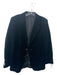 Yves Saint Laurent Size Est S Black Velvet button up Blazer Jacket Black / Est S