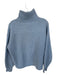 Everlane Size M Baby Blue Wool Long Sleeve Quarter Zip Sweater Baby Blue / M