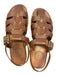 Grenson Shoe Size 7 Brown Leather Gladiator Buckle Sandals Brown / 7