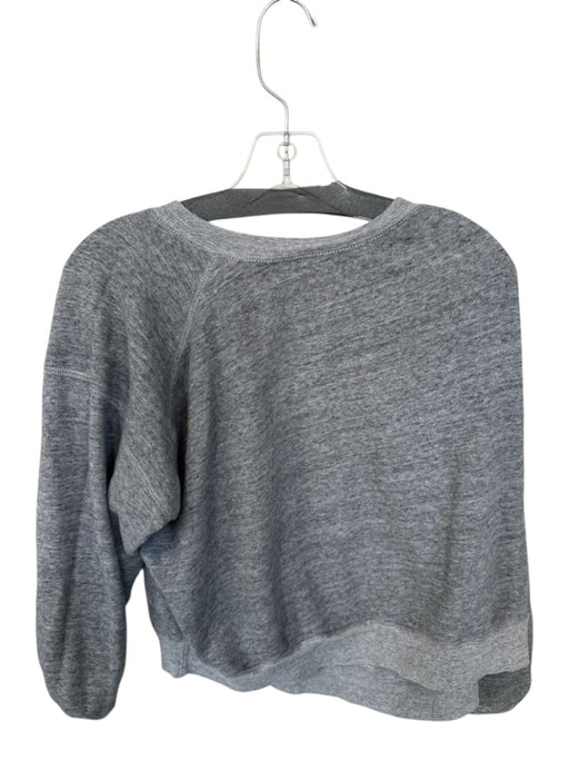 Entireworld Size M Gray Cotton Heathered Long Sleeve Sweatshirt Gray / M