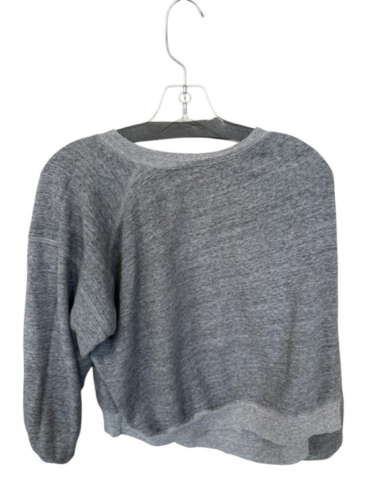 Entireworld Size M Gray Cotton Heathered Long Sleeve Sweatshirt Gray / M