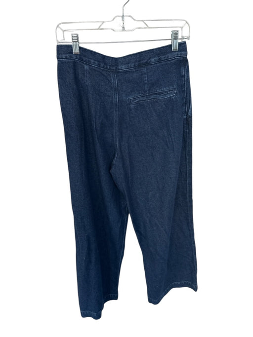 COS Size 8 Dark Wash Cotton Blend High Waist Wide Leg Jeans Dark Wash / 8