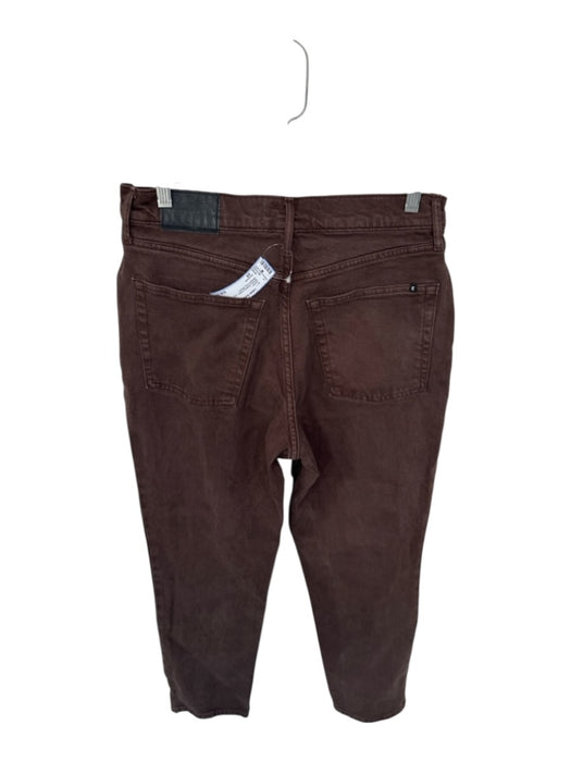 Everlane Size 29 Brown Organic Cotton High Waist Straight Leg Jeans Brown / 29