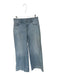 Spanx Size M Light Wash Cotton High Waist Wide Leg Cropped Jeans Light Wash / M