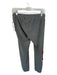 Lauren Moshi Size XS Gray & Red Cotton Drawstring Hearts Jogger Pants Gray & Red / XS