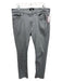 Paige Size 36 Gray Cotton Blend Solid Jean Men's Pants Gray / 36