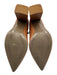 Marc Fisher Shoe Size 7.5 Tan Brown Leather Upper Pointed Toe Side Zip Boots Tan Brown / 7.5