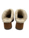 Steve Madden Shoe Size 8 Brown Suede Upper Shearling Lined Platform Slippers Brown / 8