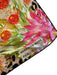 Pascoe Gallery Pink, Green, Beige Silk Rolled Hem Big Cats Floral Square scarf Pink, Green, Beige / Large